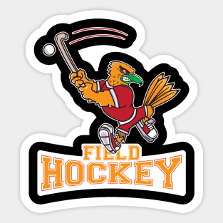 Field Hockey Sticker